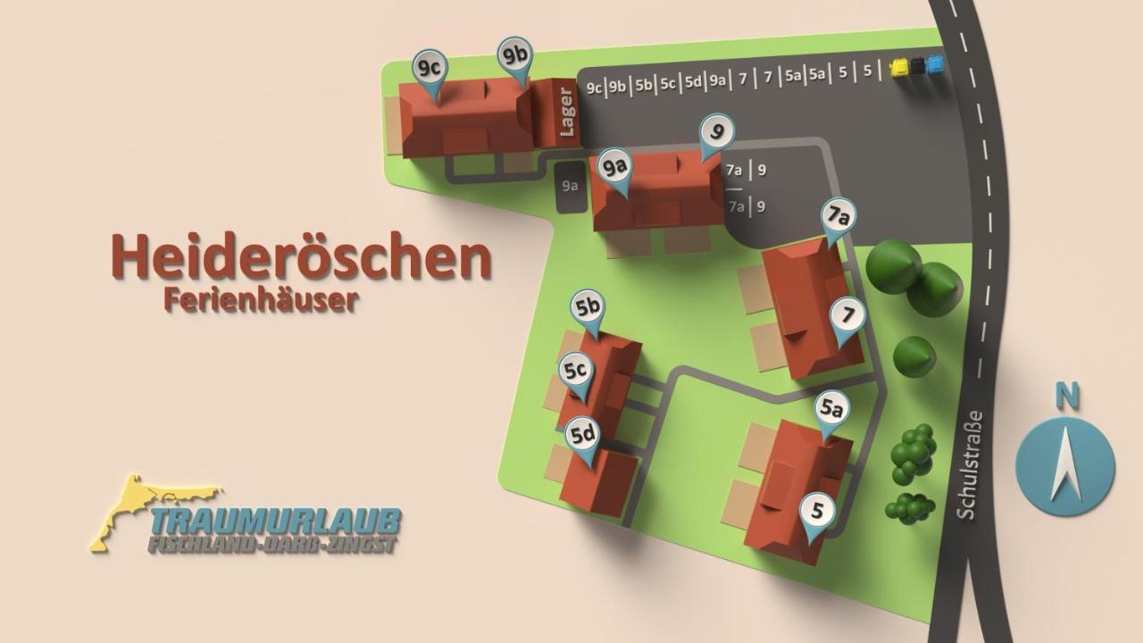 Vila Heideroeschen Park Heideroeschen 9A Zingst Exteriér fotografie
